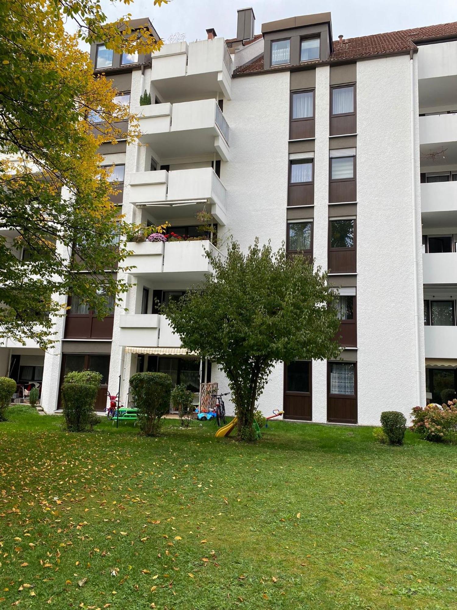 3 Zimmerwohnung Naehe Autobahn A8 Augsburg Dış mekan fotoğraf